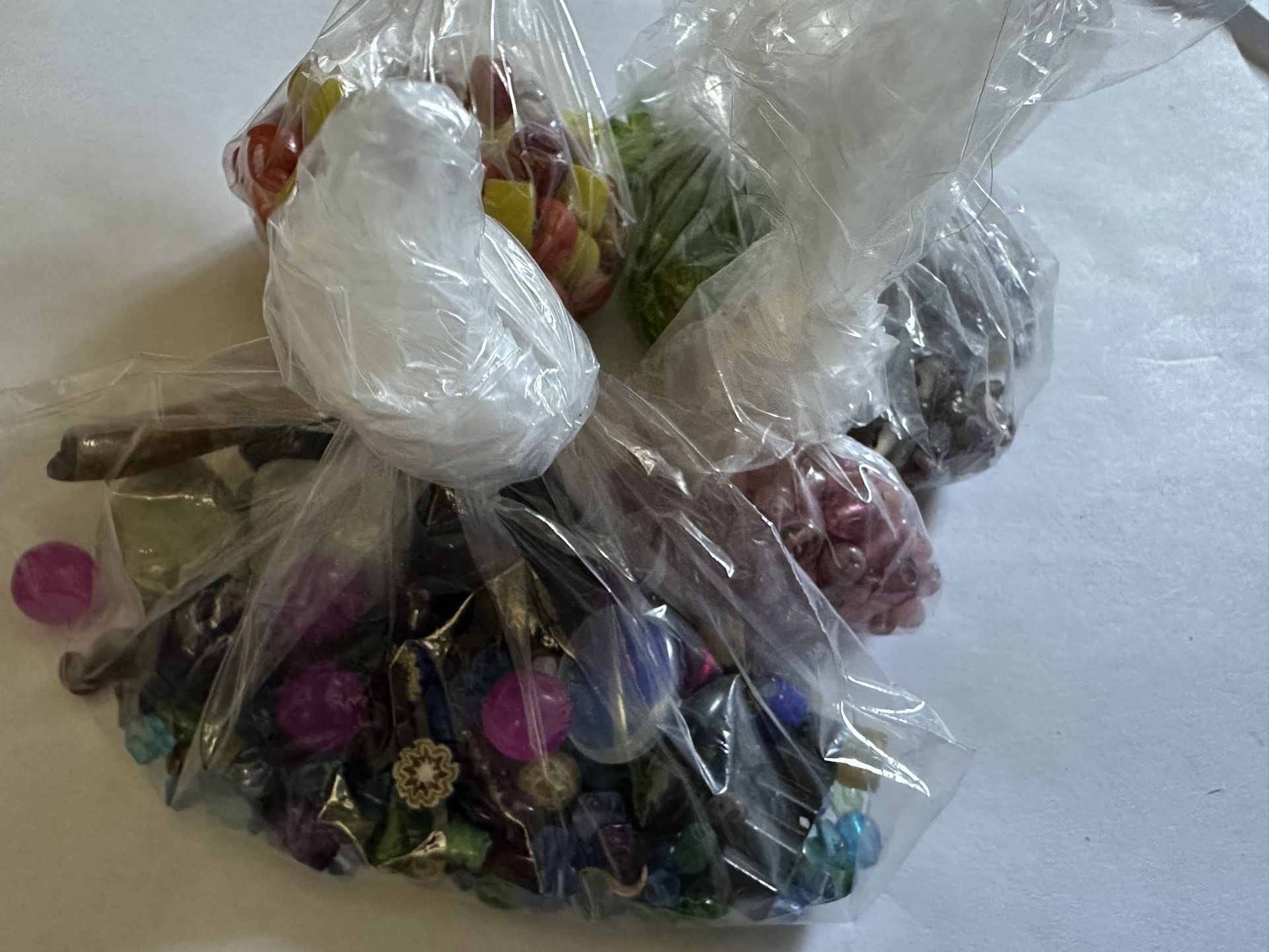 6.3 Ounces Mixed Glass Beads