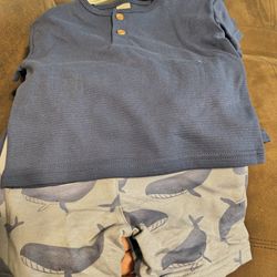 Boys Carter's short set 18 months only