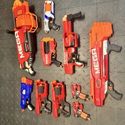 Nerf Gun Lot (10 Nerf Guns)