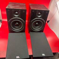 2x JBL LOFT40 Bookshelf Speakers Tested 10" 125 Watts Black Wood