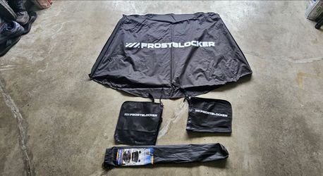 Frost blocker windshield cover