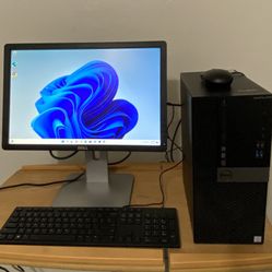 Dell OptiPlex 5040 desktop Computer  Intel Core i7-6700 3.40GHz  8GB RAM  256GB SSD  Win11,WIFI, Microsoft Office installed.  Nothing wrong. ** NO TRA