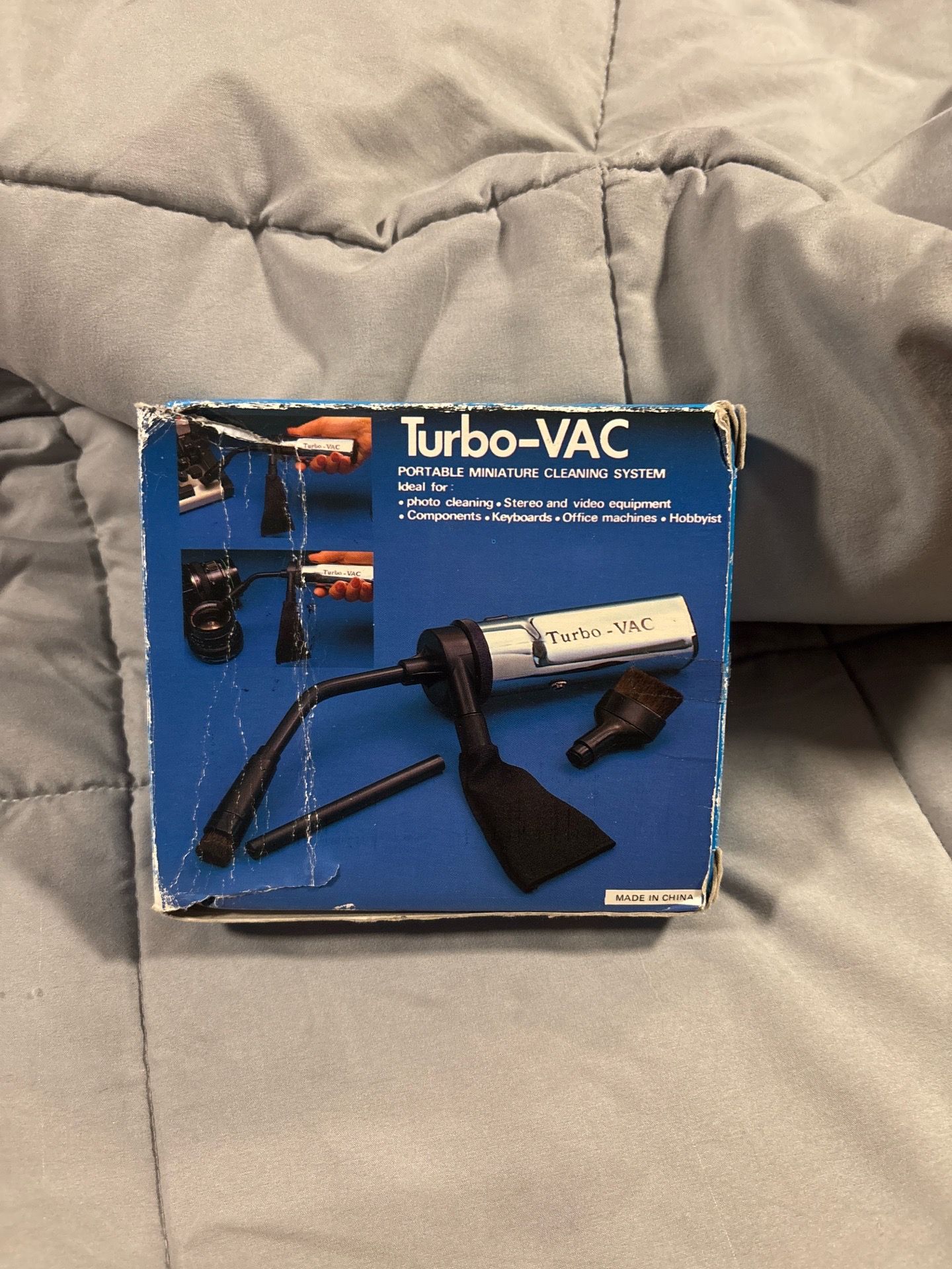 Free tiny vacuum kit