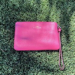 Pink Coach Wallet 