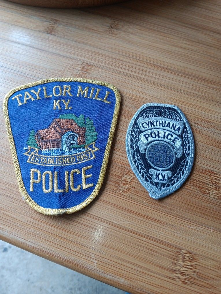 Authentic Police Patches