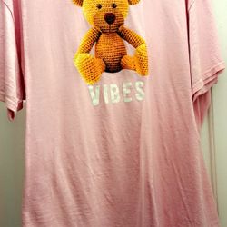 Good Vibes Teddy Graphic Tee 🧸