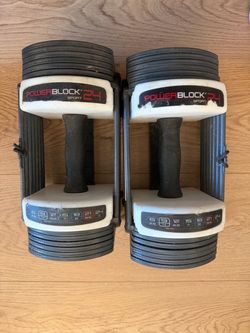 Powerblock 24 dumbbells