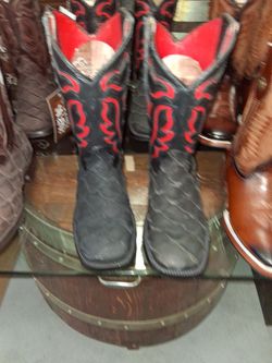 Botas de piel de mexicovaqueras