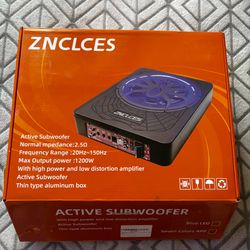 1200w Thin Subwoofer