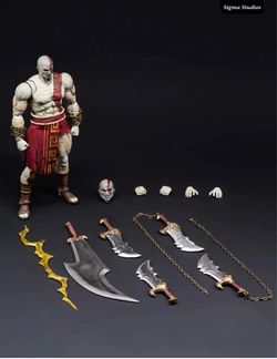Kratos Sigma Studios God Of War GOW-01A Godslayer 1/12 NEW Figure