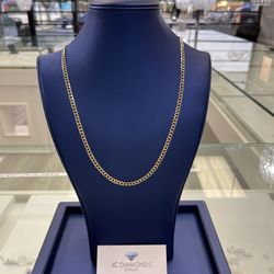 Chain 5 Mm Wide By 22 Inch 14k 