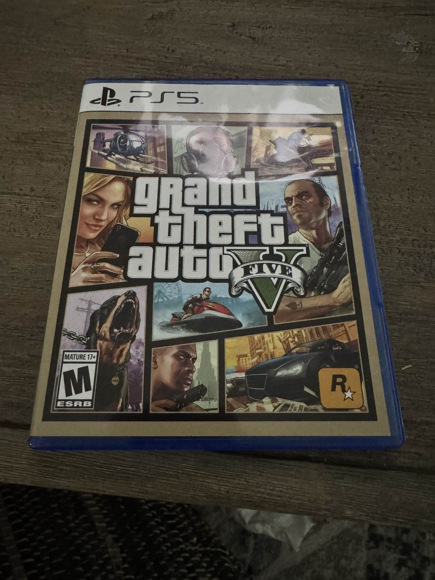 GTA5 Dvd For PS5 Like New