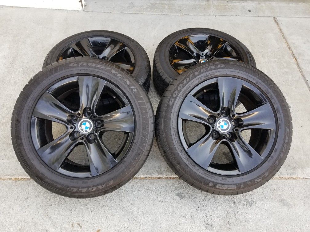 17" BMW wheels rims tires set of 4! F10 e60 e39 5x120
