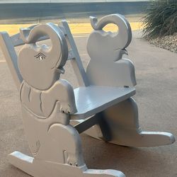 Solid Wood Rocking Chair