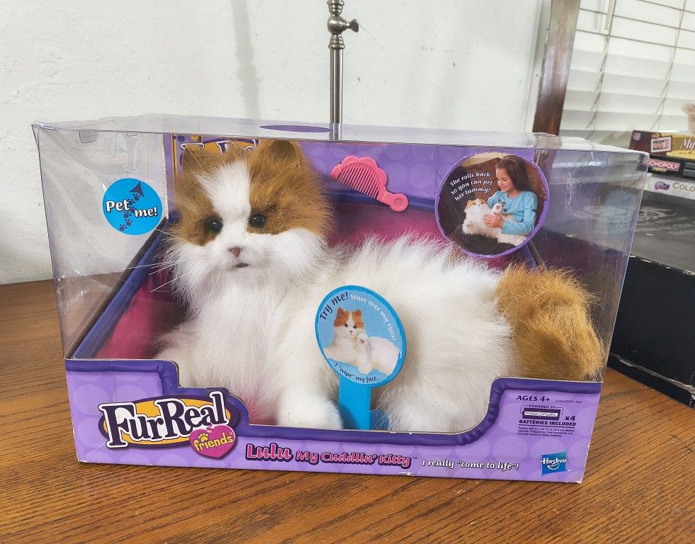 New Factory Sealed!! Hasbro FurReal Friends Lulu My Cuddlin