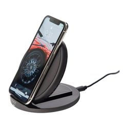 Tylt Crest 15W Wireless Charging Convertible Stand - Black