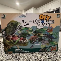 DIY Dinosaur Track – 217 PCS – New