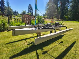 Hobie island tandem kayak trimaran