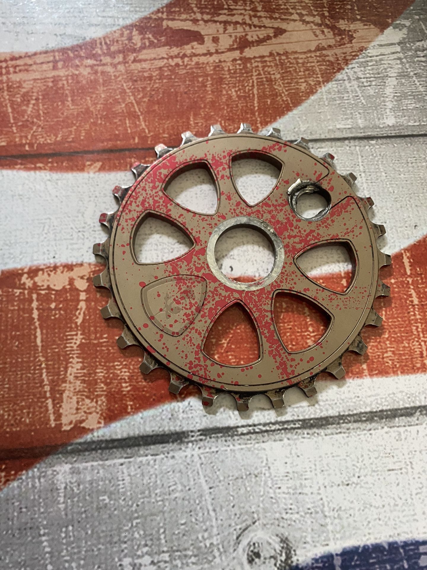Subrosa Chrome / Splatter Sprocket
