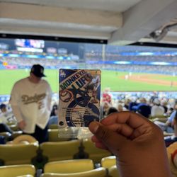 Dodgers One Piece Night Collectors Card