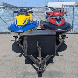 2006 Seadoo Pair GTI & RXT 4 Stroke Just Serviced Low Hrs