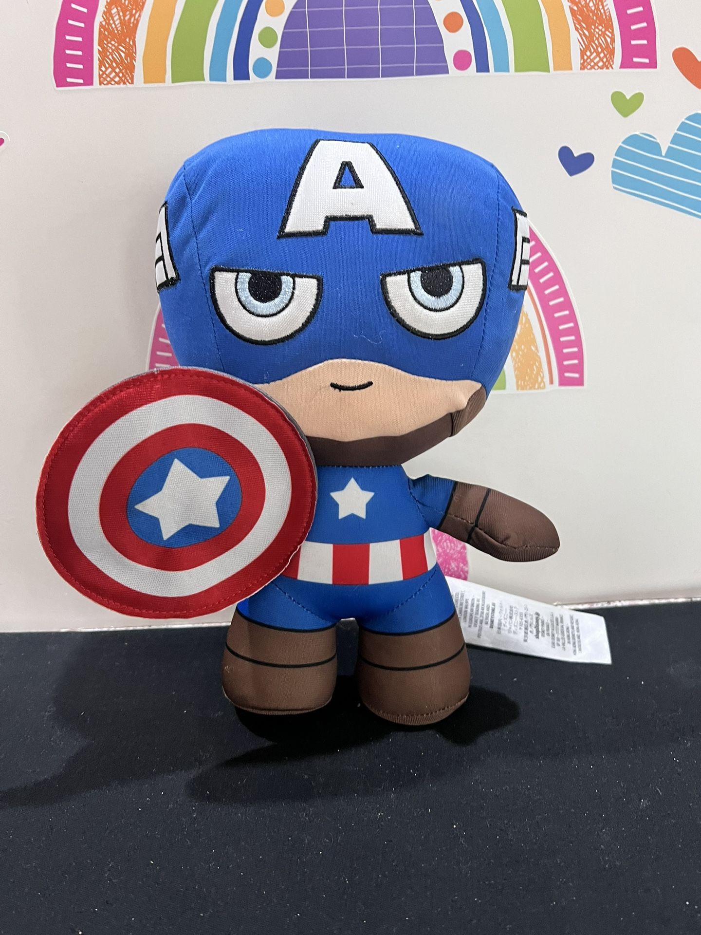 DISNEY CAPTAIN AMERICSA11 INCH DOLL MADE OF QUALITY MATERIAL