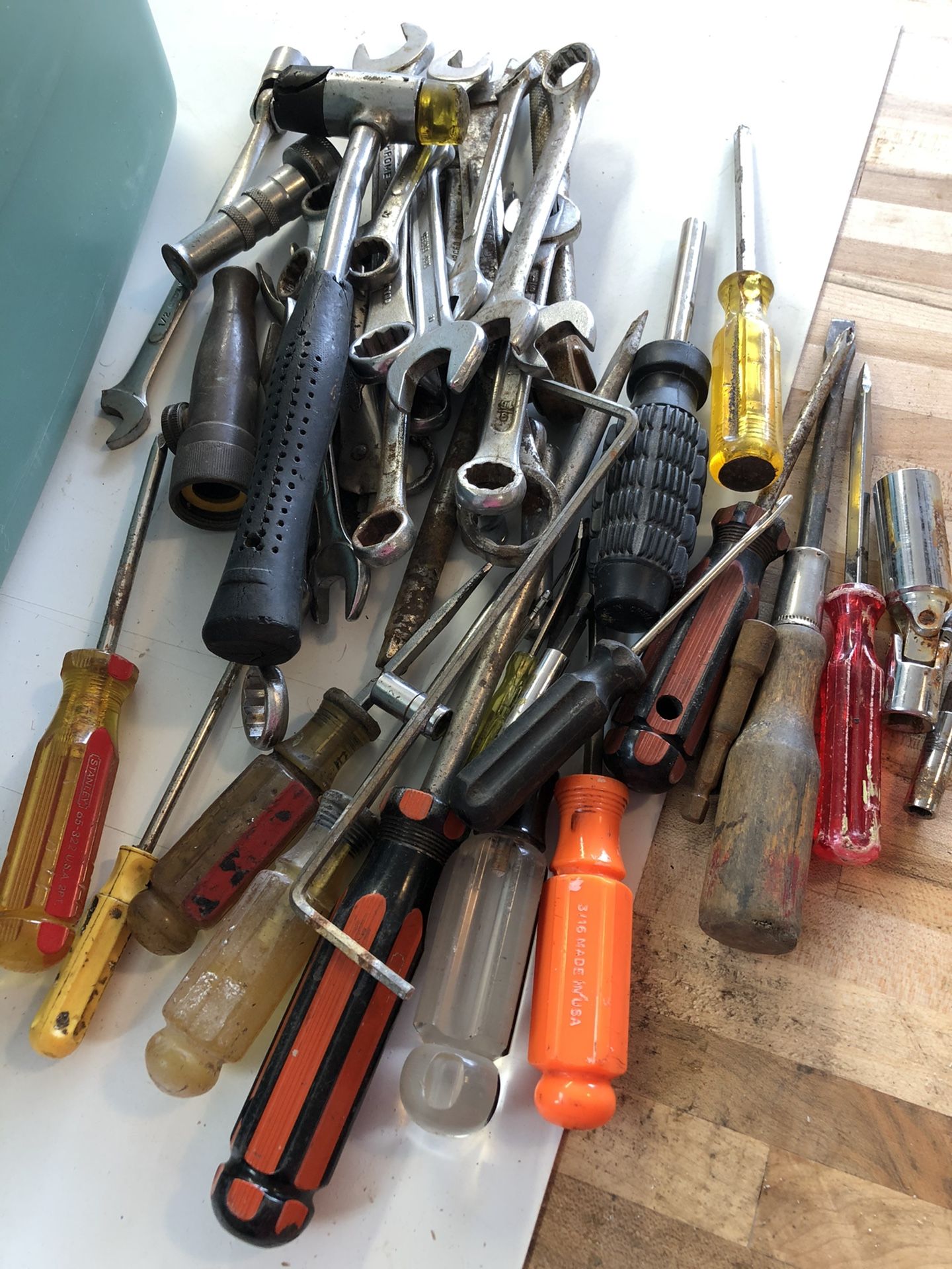Pile of Old Tools