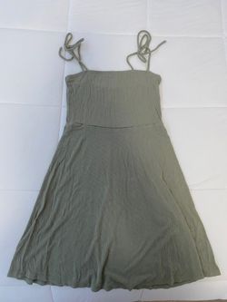 Sage green dress