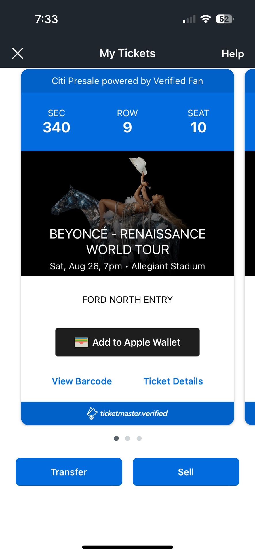 Beyoncé Tickets Las Vegas