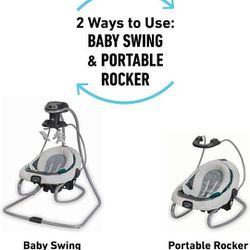 Graco Duet Soothe Swing AND Rocker