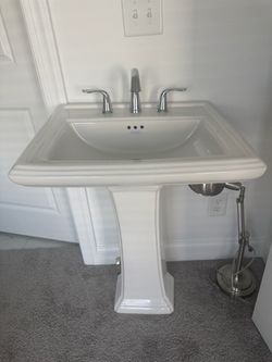 Sink and faucet