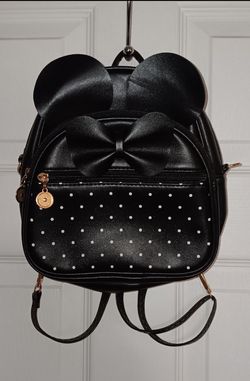 Disney Minnie Mouse black small backpack $10 FIRM