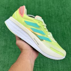 ADIDAS ADIZERO BOSTON 10 “LIME / MINT RUSH” (Size 11, Women’s / Size 9.5, Men’s)