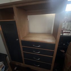 Boys dresser with locker