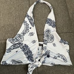 Paisley Crop Top