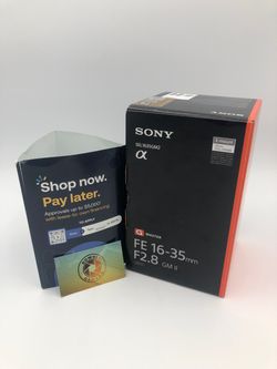 Sony FE 16-35mm F2.8 GMII Lens (Preowned)