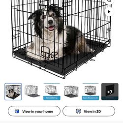 42 Inch Single Door Dog Crate. 