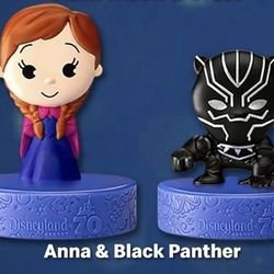 Disneyland 70th Anniversary McDonald’s Happy Meal Toy – Box #2 (Anna & Black Panther)