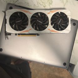 Used Gigabyte 1080ti GeForce GTX Video Card For Parts