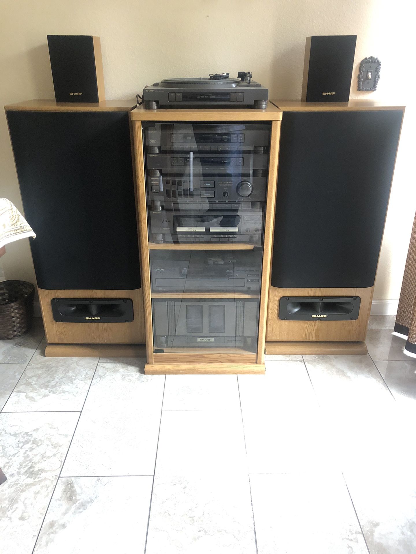 Vintage 90s Sharp Stereo