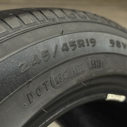 245/45/19 GOODYEAR TIRE FREE INSTALLATION 