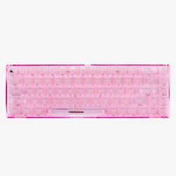 Higround Clear Rose Quartz Basecamp 65% Keyboard 