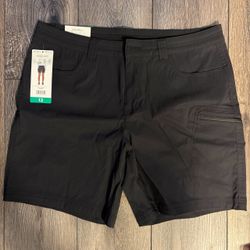 Eddie Bauer Black Athletic Shorts