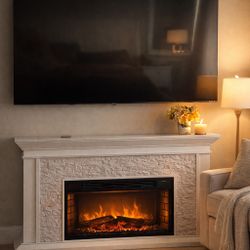 Modern Electric fireplace TV Stand 