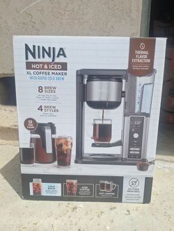 Ninja Hot and Iced XL coffee maker.