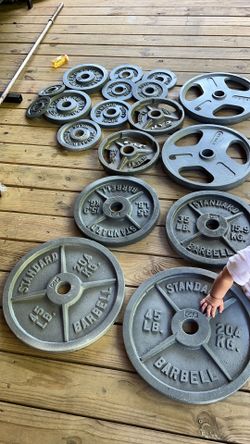 Barbell plate