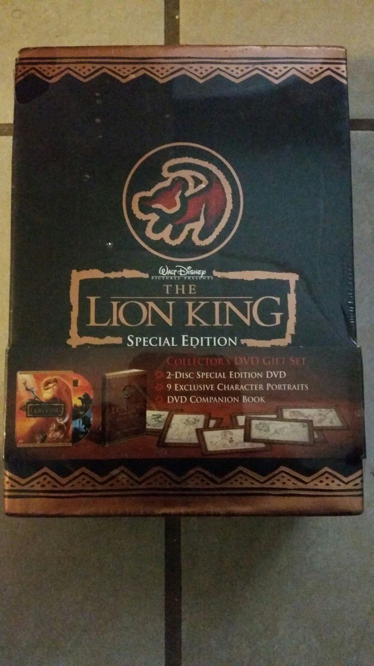 Lion King Special Edition DVD set