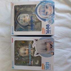 Nendoroid Hololive Toytec Shiramaki Fubuki And Gawr Gura