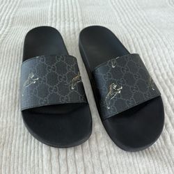REAL Gucci GG Supreme Slide 'Tiger', Men 8