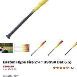 Easton Hype Fire Drop 5 Bat